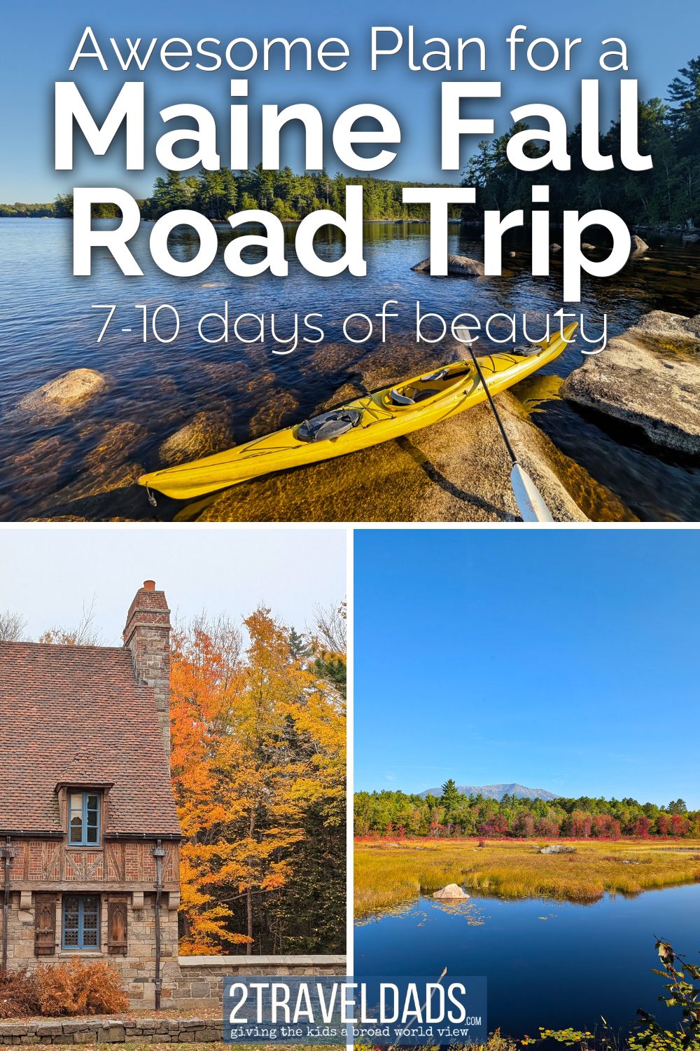 The fall road trip through Maine is everything you need to get the beautiful fall colors, hiking in Acadia National Park, and experiencing the beautiful of the Highlands in Millinocket and Baxter State Park. See our picks for leaf peeping, apple picking and small towns that exude the beauty of Maine in autumn.