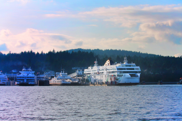 BC Ferries at Schwartz Bay Terminal Vancouver Island BC 1