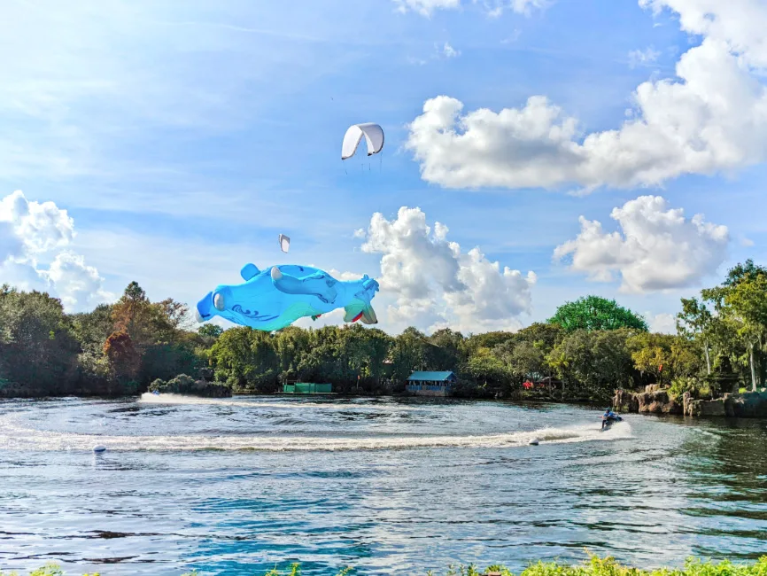 Baloo Kite Tails Show Animal Kingdom Walt Disney World Orlando 1