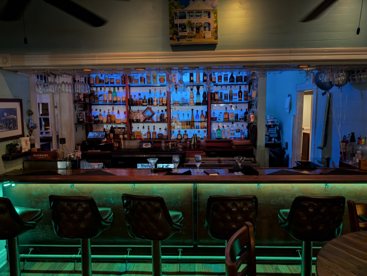 Bar at Bagatelle Restaurant Key West Florida Keys 2