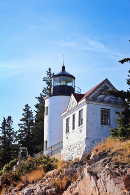 Bass Harbor Lighthouse Acadia National Park Maine 7