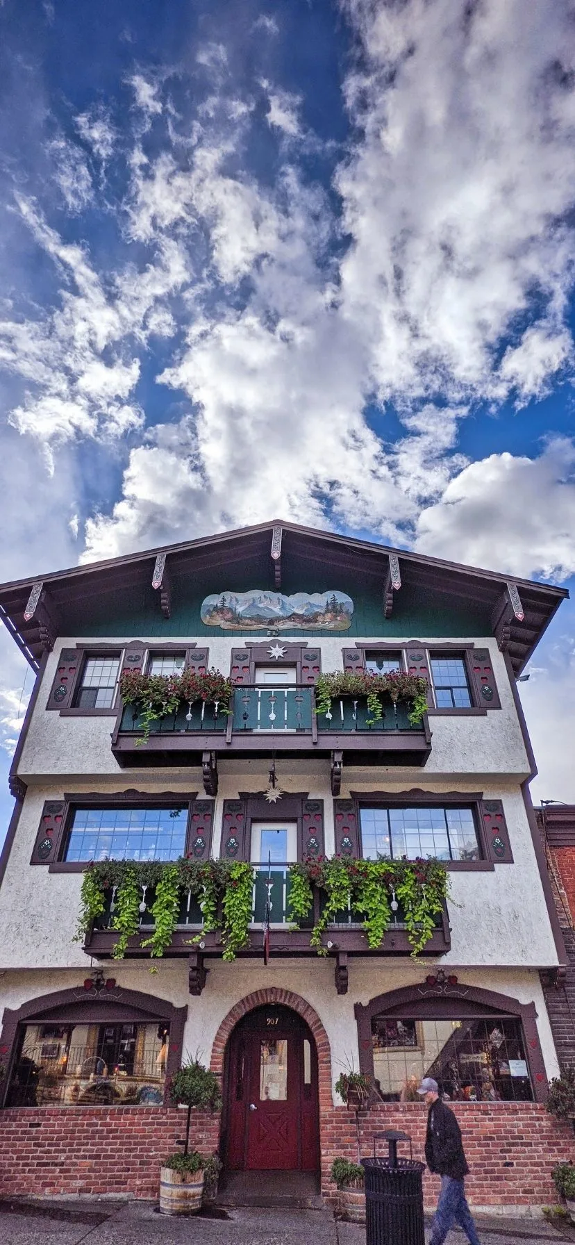 Bavarian Building in Leavenworth Washington