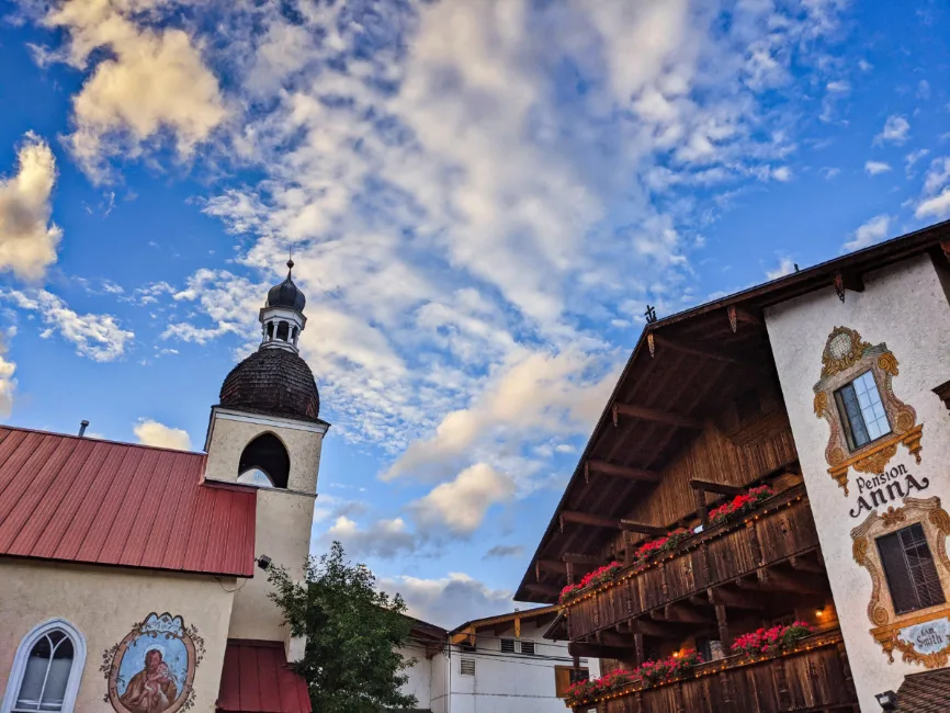 Bavarian Buildings in Leavenworth Washington 3