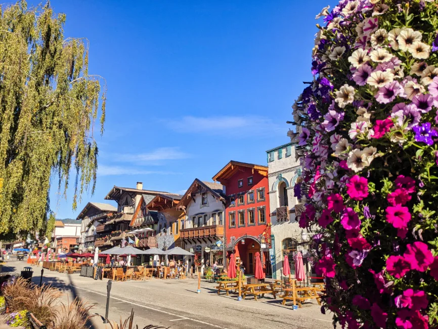 Bavarian Buildings in Leavenworth Washington 6