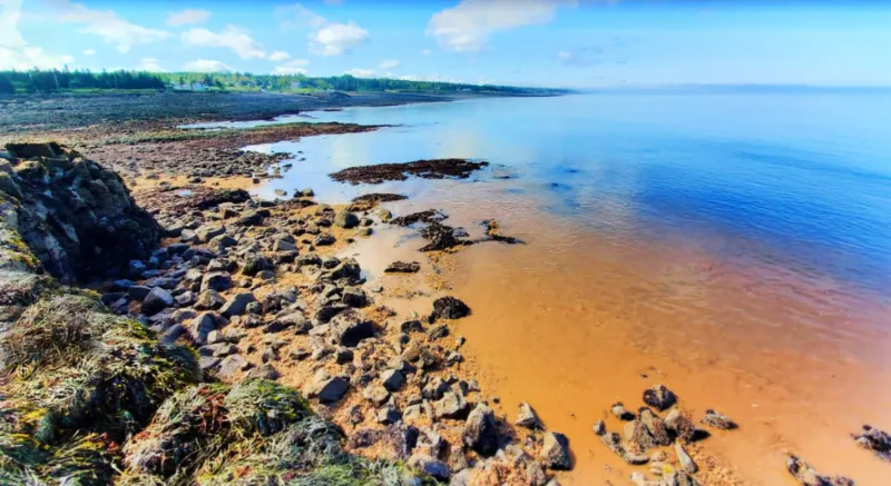 Bay of Fundy at Cottage Cove Provincial Park North Shore Nova Scotia 1