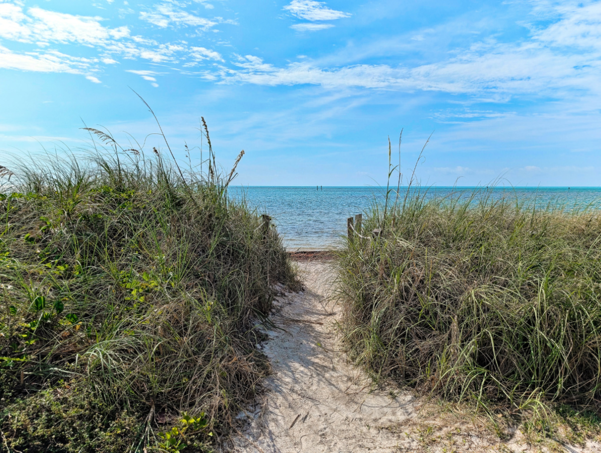Beach Path at Curry Hammock State Park Marathon Florida Keys 3