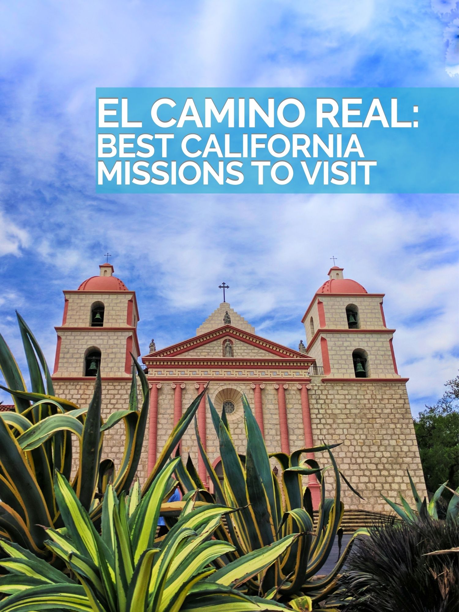 These California Missions make for great road trip stops as you drive from San Diego to San Francisco. Enjoy beautiful chapels, learn about California history with these missions along El Camino Real.