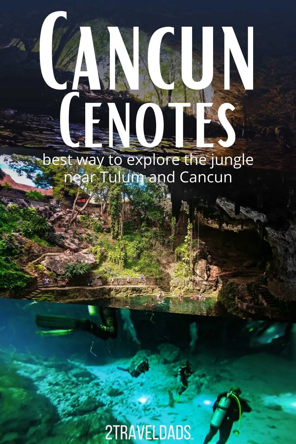 The best cenotes near Cancun aren't too far from the beaches. Easy day trips and tours for the best things to do in Cancun.