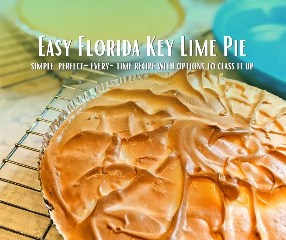 This is the easiest key lime pie recipe around, with easy, delicious options to make it even better than a basic one. After trying many key lime pies and making several, this recipe is the best for a new baker or somebody who's easily distracted.