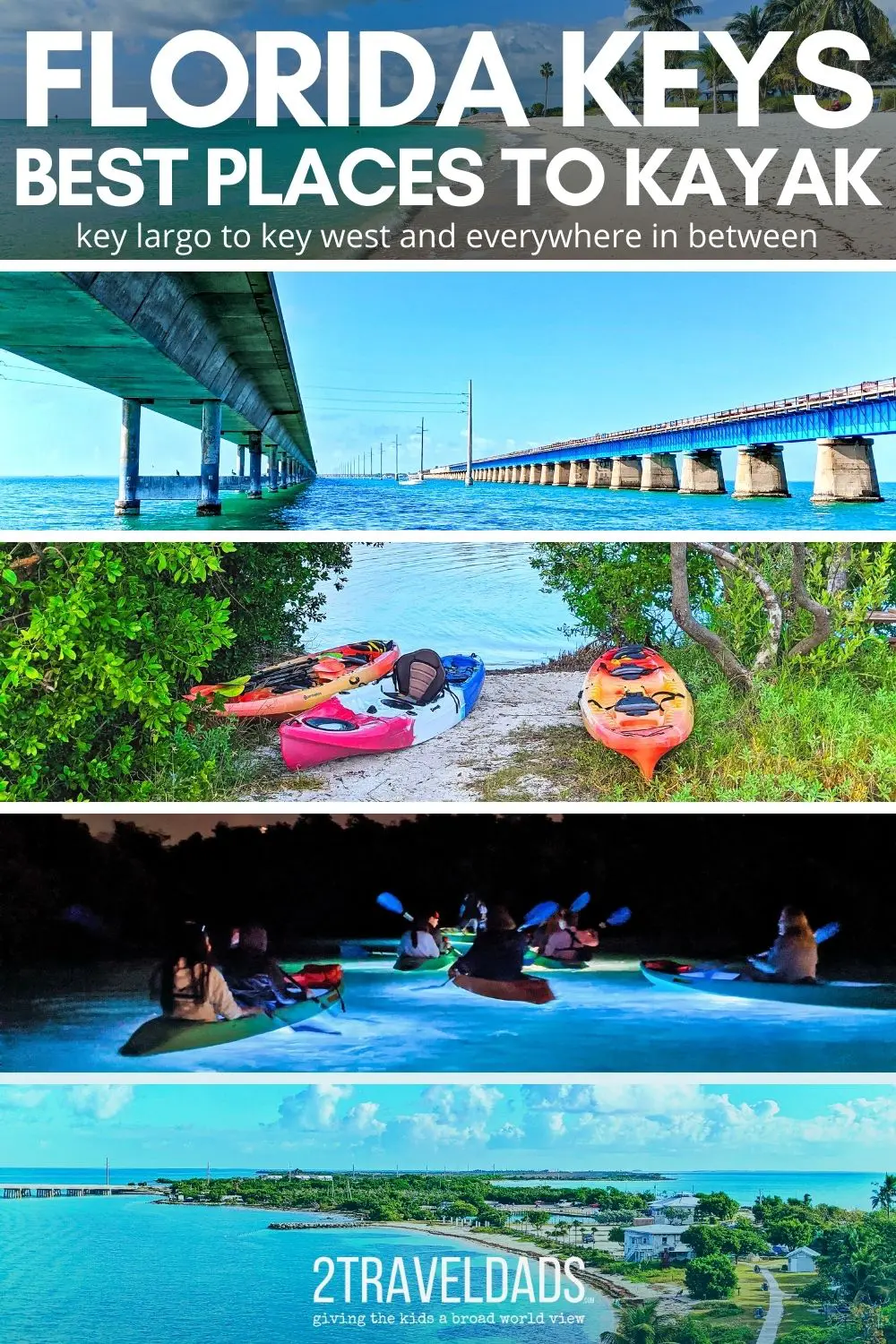 The best places to kayak in the Florida Keys range from Key West to the backcountry of the smaller keys. Kayaking routes and guided tours in the Florida Keys to make a road trip on the Overseas Highway even better.