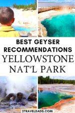 Best geyser recommendations in Yellowstone National Park. Must-see hot springs and geysers that most people miss when they visit Yellowstone. #Wyoming #NationalPark #Yelllowstone #hiking