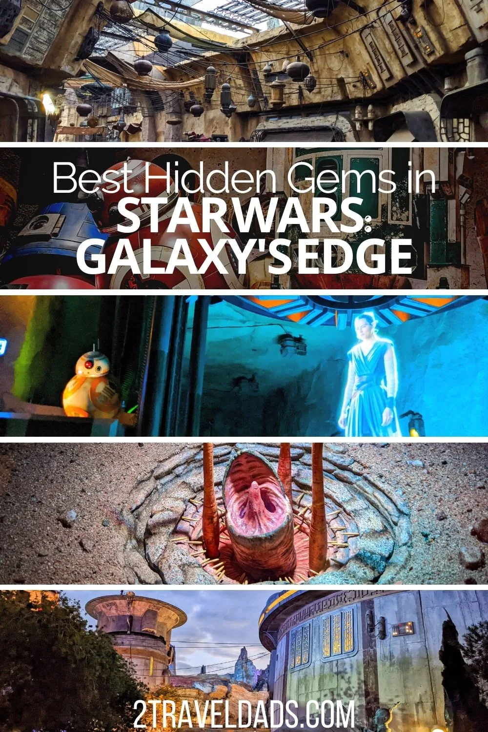 There are many hidden gems in Star Wars: Galaxy's Edge that big fans will notice. From interesting art to obscure Star Wars references these are our favorite finds in Star Wars land at Disney World. (And a scavenger hunt too!)