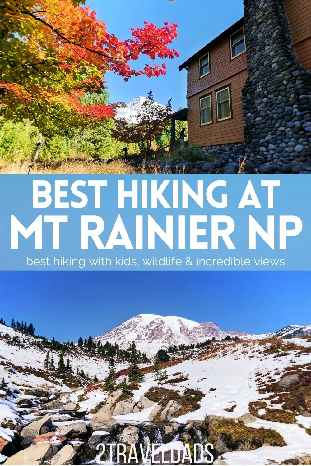 Hiking at Mount Rainier National Park is a great summer activity. These are the best hikes with kids or for a reasonable challenge. From Paradise to Sunrise, Ohanapecosh to Lake Mowich, great hiking trails for any skill level.