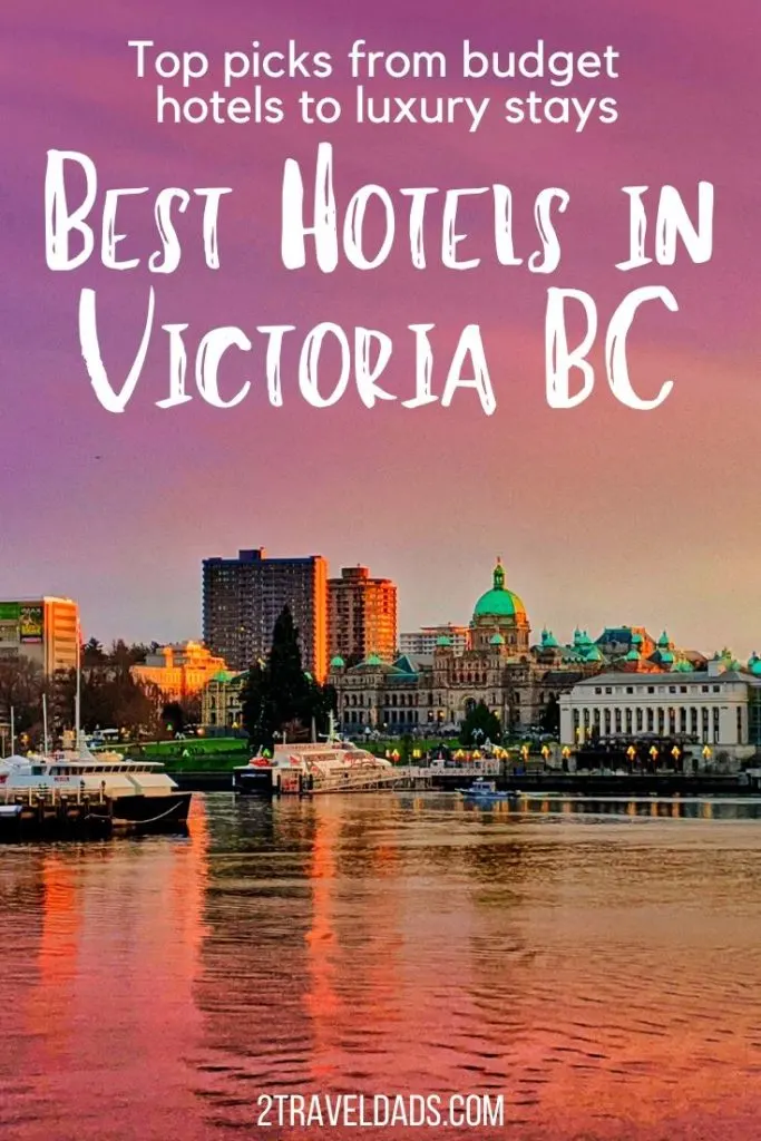 These are our top picks for hotels in Victoria BC based on our personal experiences. From family friendly and budget hotels to luxury stays where you never need to leave the property, these are great recommendations for year round trips to Victoria.