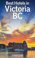 These are our top picks for hotels in Victoria BC based on our personal experiences. From family friendly and budget hotels to luxury stays where you never need to leave the property, these are great recommendations for year round trips to Victoria.