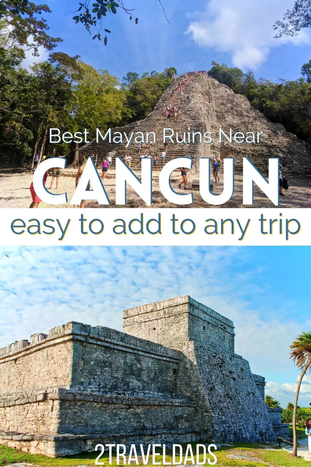 Add the best Mayan ruins near Cancun to a Yucatan vacation itinerary. From Cancun to Tulum, Mayan ruins are everywhere and are some of the most interesting things to do.
