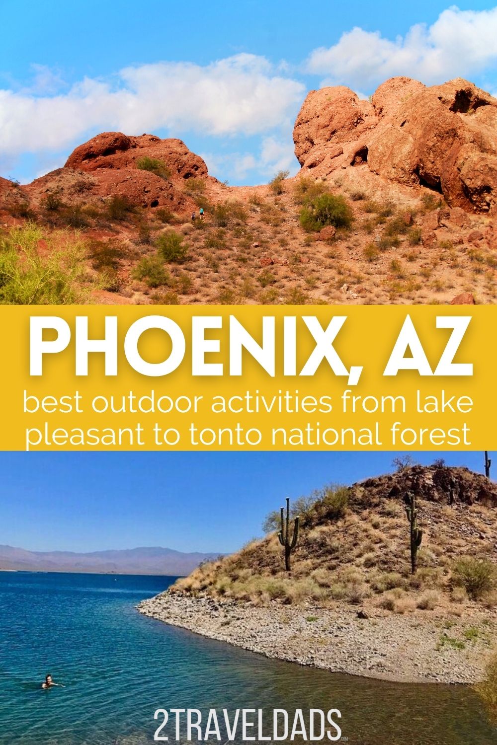 Outdoor things to do around Phoenix are plentiful, even in the heat. From getting on the water to hiking in Tonto National Forest, the best things to do outside around Phoenix.