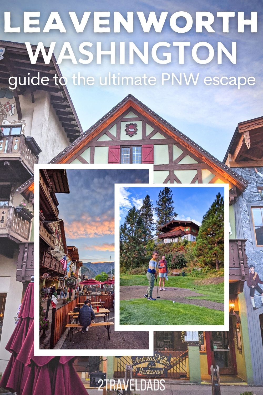 The best things to do in Leavenworth, Washington are Bavarian, outdoorsy and uniquely Pacific Northwest. Find out more about the fun lodges and camping options, unique tourist activities, and great food that make it a year round vacation destination.
