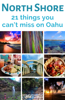 21 of the best things to do on the North Shore. It's your Oahu bucket list of activities, best beaches on the North Shore and places to have an awesome Hawaii vacation. #hawaii #beaches #vacation #travel