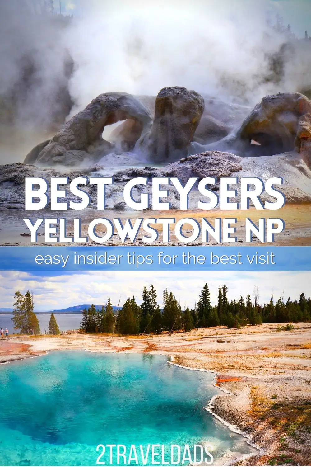 Best geyser recommendations in Yellowstone National Park. Must-see hot springs and geysers that most people miss when they visit Yellowstone. Podcast Episode reviewing geothermals.