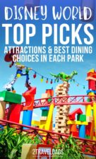 The three best attractions in each Walt Disney World Park and #1 dining pick for each park too. We talk about the four parks and which attractions are the most worthwhile or that you just can't miss. We also talk about a lot of dining options, including picking our #1 restaurant for sit-down dining  in each park. Hint: we couldn't pick just one in Disney's Animal Kingdom.