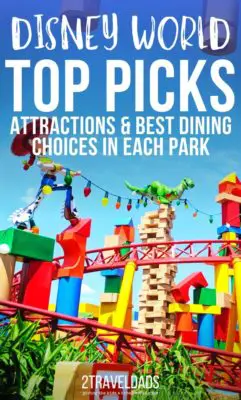 The three best attractions in each Walt Disney World Park and #1 dining pick for each park too. We talk about the four parks and which attractions are the most worthwhile or that you just can't miss. We also talk about a lot of dining options, including picking our #1 restaurant for sit-down dining  in each park. Hint: we couldn't pick just one in Disney's Animal Kingdom.