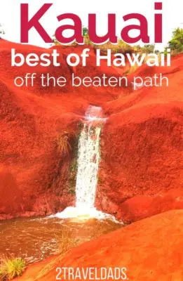 Finding off the beaten path Kauai isn't difficult if you know where to look. Caves, waterfalls, shave ice and more are just off the road on the Garden Island of Hawaii. Recommendations for where to stay on Kauai, tropical hiking and best secret(ish) activities. #Hawaii #tropical #beachvacation #kauai