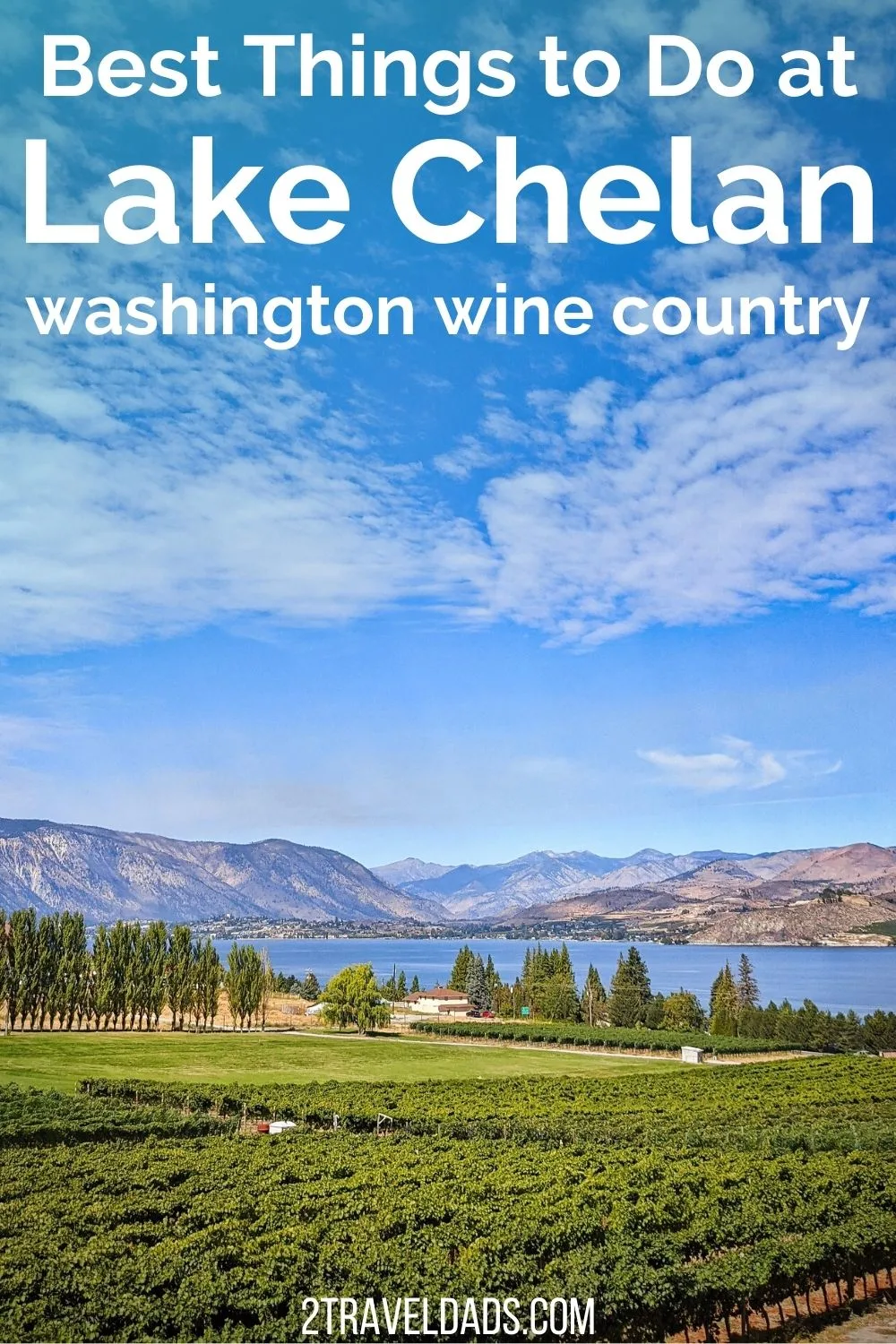 With so many things to do at Lake Chelan, it's no wonder this part of Washington Wine Country is so popular with locals. Wine tasting, hiking, boating and more, plan a fun vacation to Washington's year-round playground.