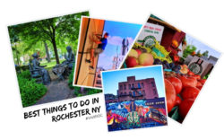 The best things to do in Rochester, New York include unique museums, wine tasting, pedal brewery tours, and enjoying the beaches of Lake Ontario. Family friendly ideas for visiting Rochester, NY.