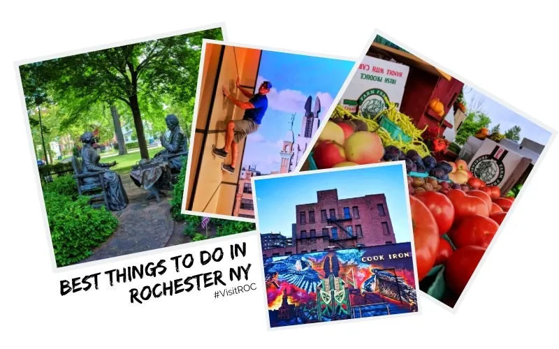 The best things to do in Rochester, New York include unique museums, wine tasting, pedal brewery tours, and enjoying the beaches of Lake Ontario. Family friendly ideas for visiting Rochester, NY.