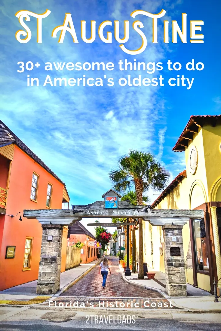 St Augustine, FL is both full of history and the best beaches in Florida. From wildlife viewing to things to do at night, this is the guide to everything you need to know about Saint Augustine, the oldest city in the USA. #Florida #vacation #travel