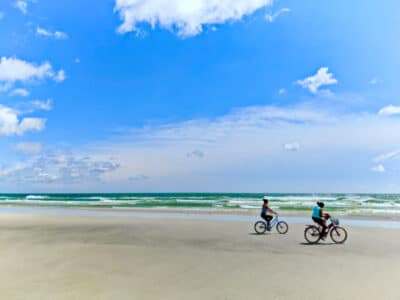 Bikes on Butler Beach Saint Augustine Florida 1
