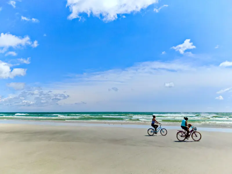 Bikes on Butler Beach Saint Augustine Florida 1