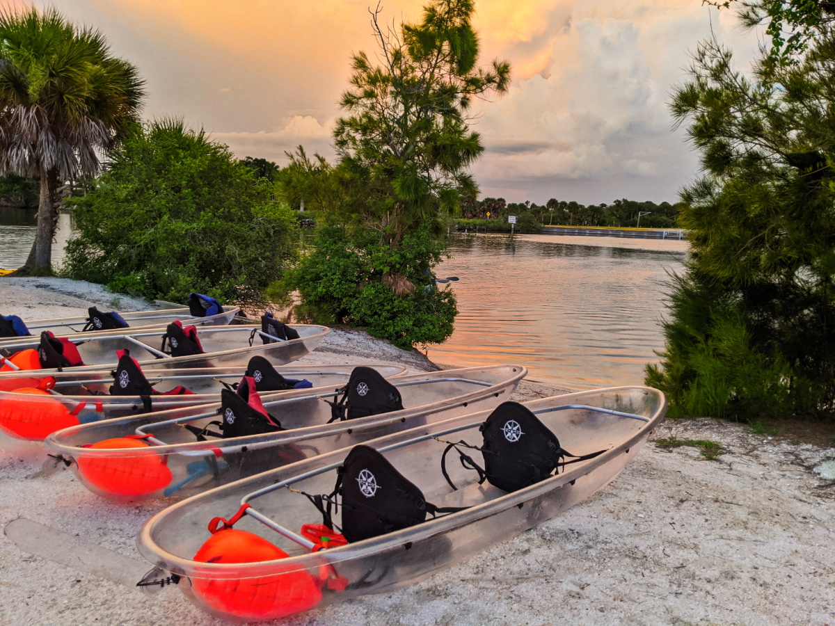 Bioluminescent Clear Kayaking Get up and Go Merritt Island NWR Titusville Florida 1