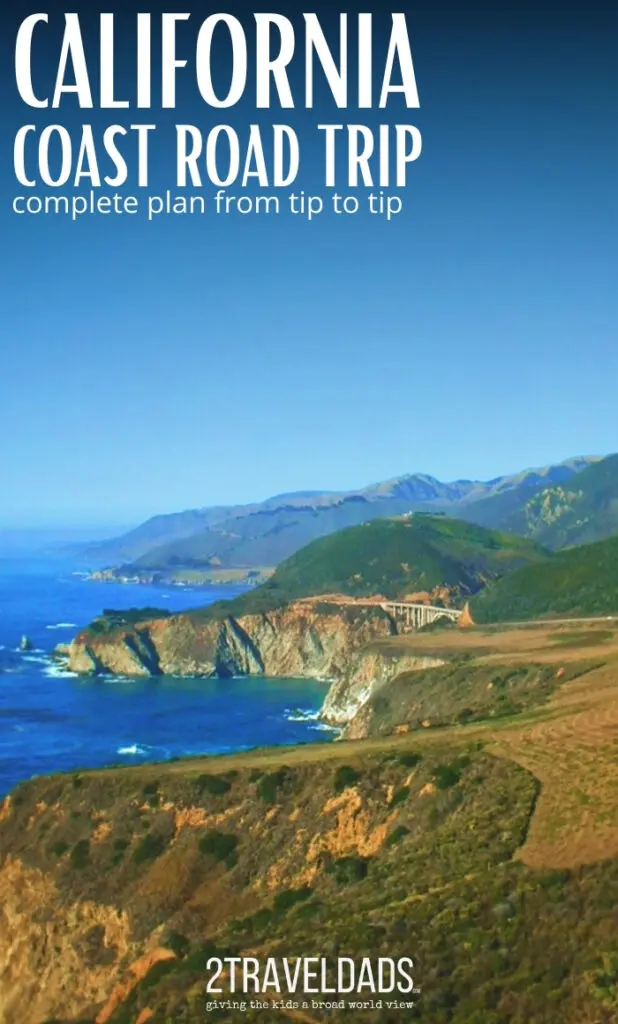 The Bixby Bridge is one of the most photographed sites along a California Coast road trip. The winding roads of the central coast make for great photo ops. #California #roadtrip