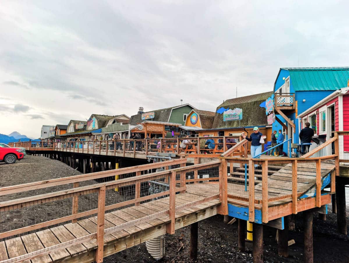 Boardwalk at Homer Spit Homer Alaska 12