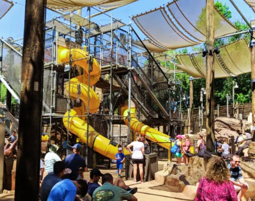 Boneyard Playground in Dinosaurland Disneys Animal Kingdom Disney World Orlando Florida 2