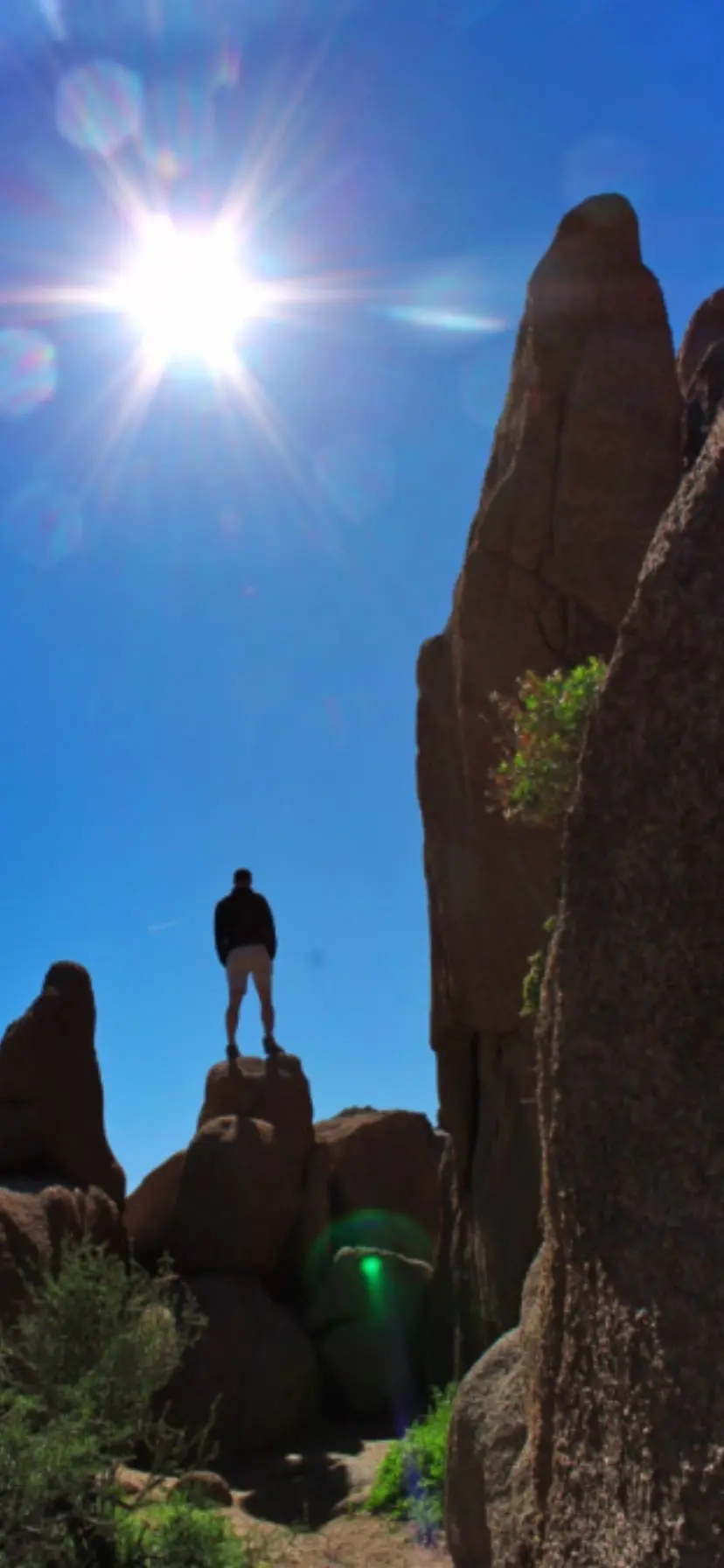 Boulder Hiking at Joshua Tree National Park