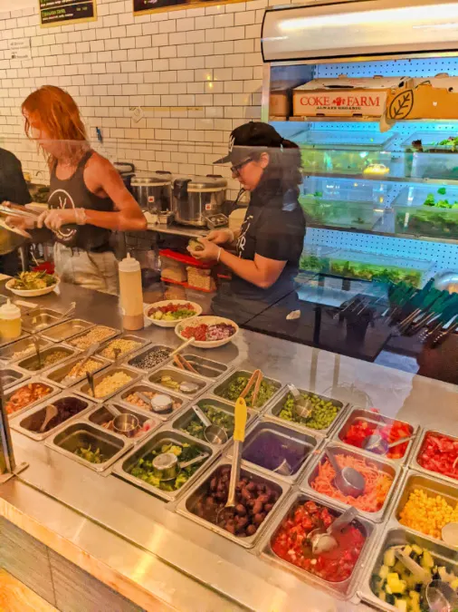 Bowl Bar at Elixir Superfoods Cafe Mammoth Lakes California 1