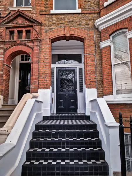 Brick Building Face near Portobello Road London 1