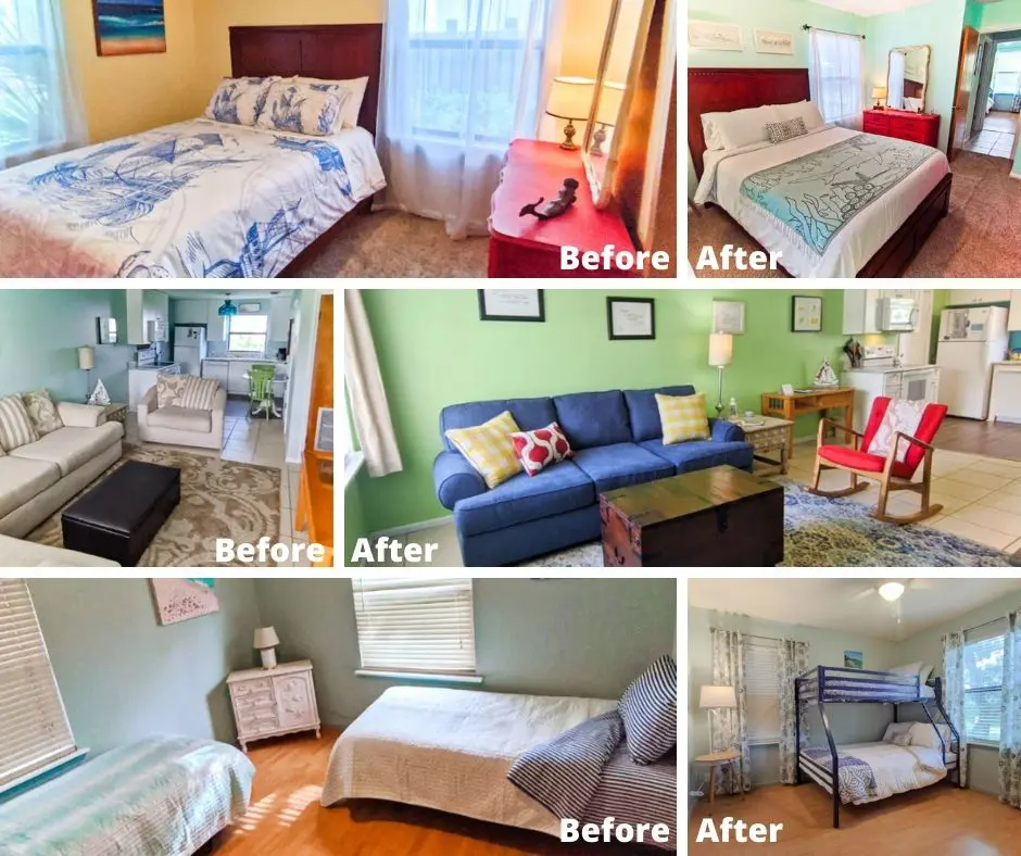 Buccaneer Bungalow Before After
