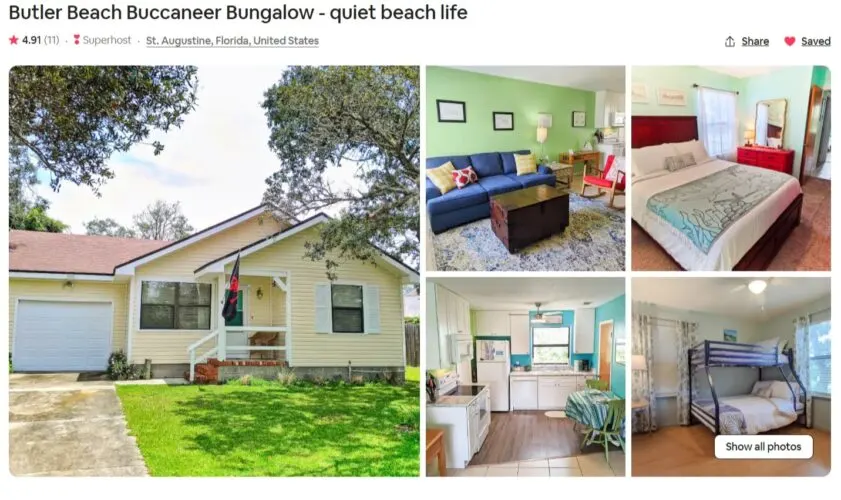 Buccaneer Bungalow Listing