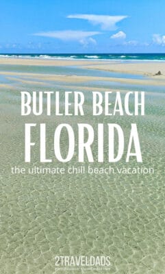 Butler Beach and Crescent Beach are dream destinations for a Florida vacation. Located between Daytona and Saint Augustine, the beaches are perfect and surrounded by history and natural beauty. #Florida