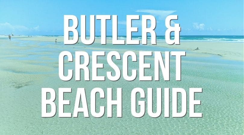 Butler Beach and Crescent Beach are dream destinations for a Florida vacation. Located between Daytona and Saint Augustine, the beaches are perfect and surrounded by history and natural beauty. #Florida
