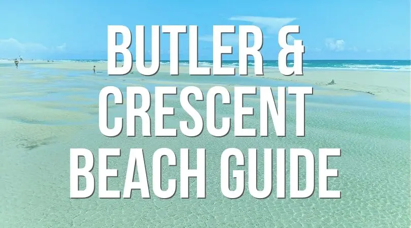 Butler Beach and Crescent Beach are dream destinations for a Florida vacation. Located between Daytona and Saint Augustine, the beaches are perfect and surrounded by history and natural beauty. #Florida