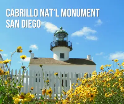 Visiting Cabrillo National Monument in San Diego is the perfect mix of nature, history and nautical interest. It's ideal to add to family travel in SoCal and is a great budget friendly activity.