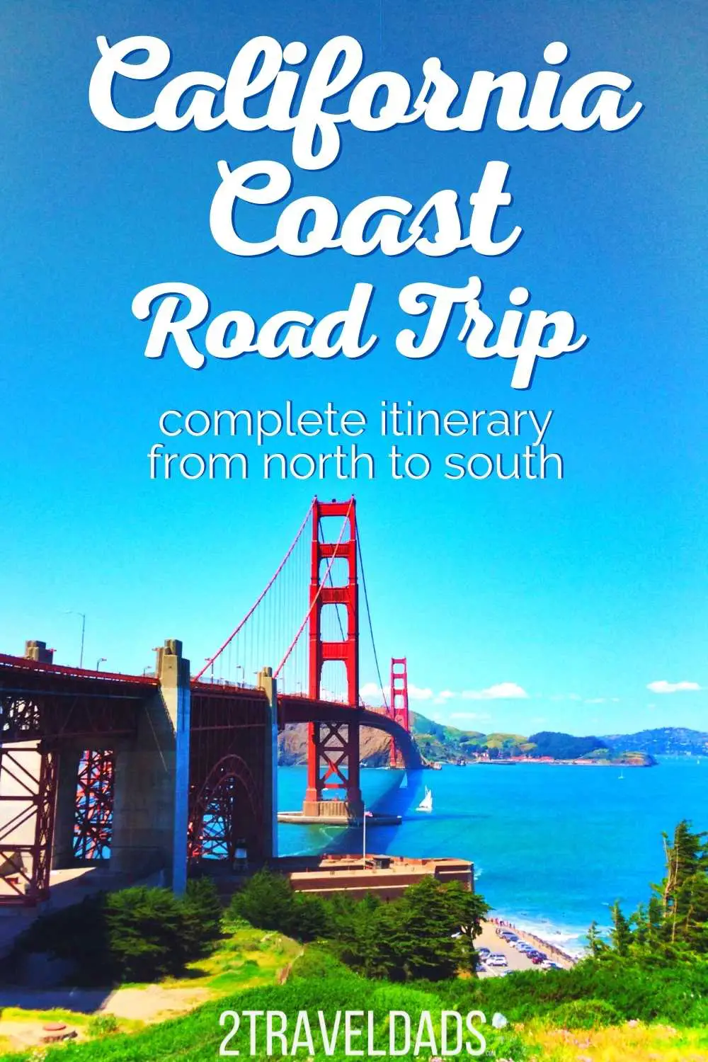 Complete California Coast road trip plan from North to South. 7 Day itinerary for the Pacific Coast Highway drive on Highway 1. Best stops on the California Coast in Big Sur, San Francisco, the Redwoods and more.