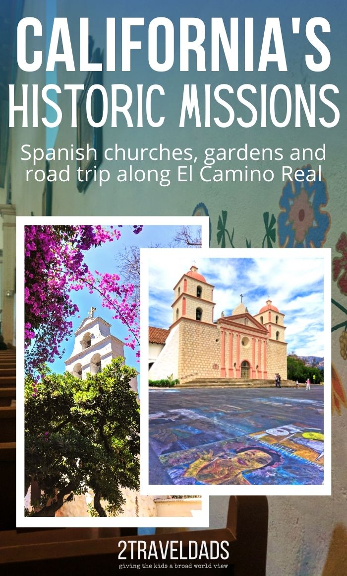 These California Missions make for great road trip stops as you drive from San Diego to San Francisco. Enjoy beautiful chapels and learn about California history with these missions along El Camino Real.