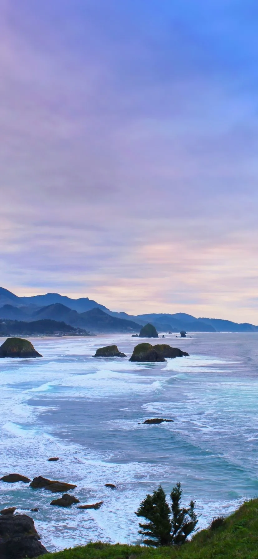 Cannon Beach at Sunset Oregon Coast Road Trip