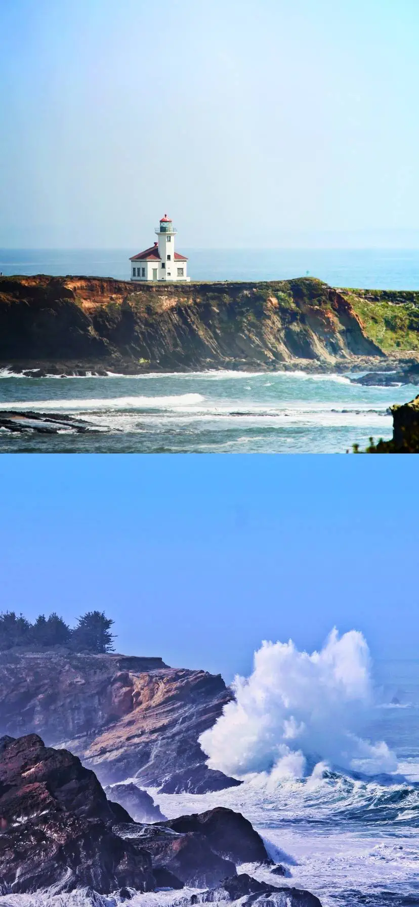 Cape Arago Lighthouse Oregon Coast Road Trip